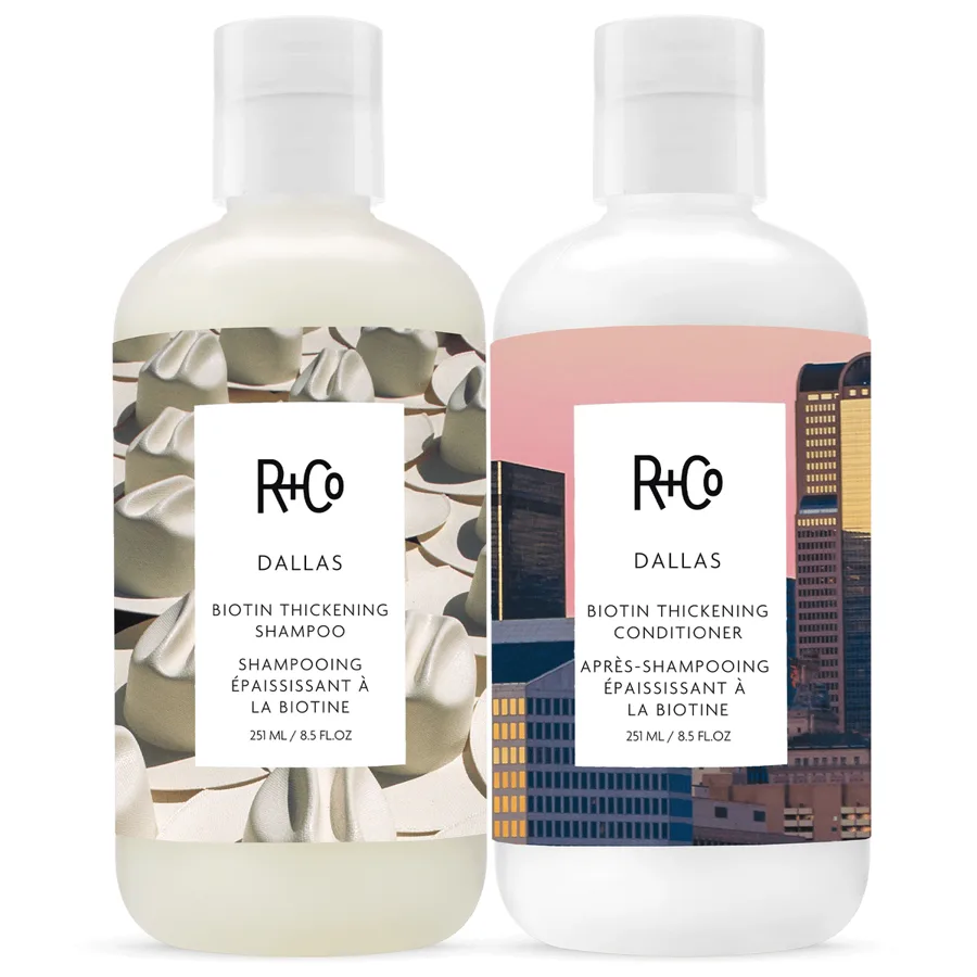 R+Co Dallas Biotin Thickening Shampoo + Conditioner