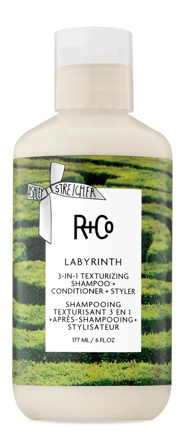 R+Co Labyrinth 3-in-1 Texturizing Shampoo + Conditioner + Styler